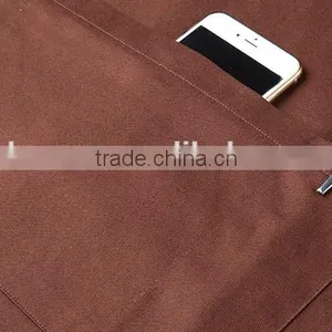 Cotton Apron Custom Logo Printing Kitchen Chef Adult Waterproof Overalls Advertising Work Aprons Customized thumbnail-6