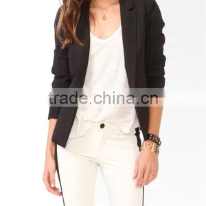 Squared Hem Blazer thumbnail-1