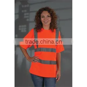Ladies Hi Vis Short Sleeve T-Shirt thumbnail-1