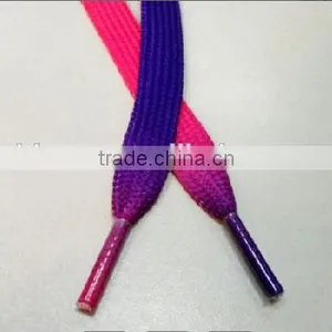 Casual Color Shoelaces Flat Colorful Lace Rainbow Gradient Color Polyester Lace thumbnail-3