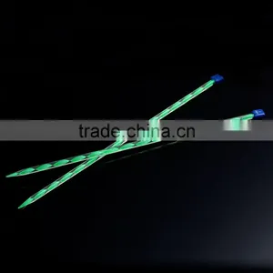Acrylic Knitting Needles Mixed Color 34cm Long, Thickness: 7mm thumbnail-1