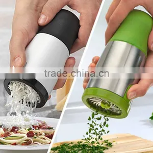 Herb Spice Grinder Mill Hot Portable Manual Salt Spice Pepper Grinder Muller Parsley Shredder Chopper Seasoning Grinding KC1126 thumbnail-6