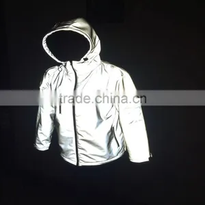 High Light Reflective Fabric/ Light Reflecting Material/reflecting Vest for Bike thumbnail-2