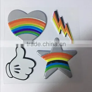 2016 New Bag Creation Cartoon Stickers Women Handbags Stickers Anyar Hindler Match Stylish Bag Parts Word Game Stickers thumbnail-1