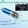 Red Portable Negative Ions Plug in Car Air Purifier Ionizer and Indoor Air Filters thumbnail-1