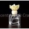 Customizing Aroma Oil Clear Glass Cube Reed Diffuser With Sola Flower TS-GRD02 thumbnail-1