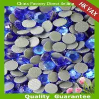 Lead Free Iron on Rhinestones Sapphire Color YX1016 thumbnail-1