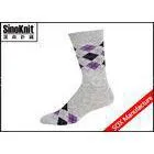Durable Men Fashion Funky Socks / Man Sport Basketball Socks Anti-slip and Breathable thumbnail-1