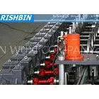 15KW 50Hz 3phases Steel Frame Roll Forming Machine With 20 - 25 Steps for Door thumbnail-1