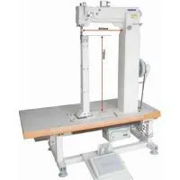 Super High Post Bed Triple Feed Lockstitch Machine for Luggage Cases thumbnail-1