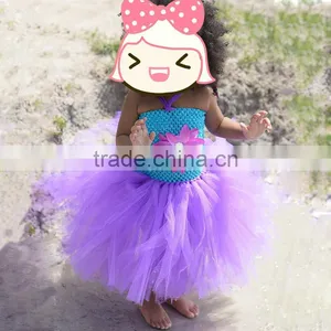 Flower Latest Kids Mini Skirt Layered Lace Tutu Skirts for Child Girls Wholesale Baby Dresses Skirts for Summer thumbnail-1