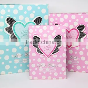 Valentines Day Angle Wing Shaped Empty Gift Boxes,Mother's Day Gift Paper Box/Christmas Paper Gift Box thumbnail-1
