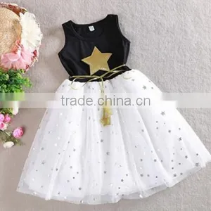 Summer New Lace Dress for Girls Kids Clothing Baby Dress Girl Flower Decoration Style Princess Dress thumbnail-5