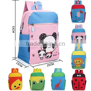 PU Cartoon Animal Pattern Children School Bag thumbnail-1