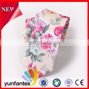 2016 Wholesale 100 Cotton Skinny Neckties for Handsome Men thumbnail-2
