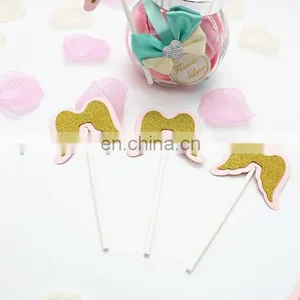 Angel Wings Cupcake Topper Bridal Shower Birthday Party Cupcake Toppers thumbnail-6