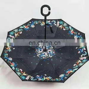Windproof Car Inverted Umbrella thumbnail-6