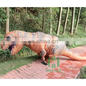HI CE High Quality Funny Inflatable Dinosaur Costume for Adult ,inflatable Costume for Entertainment thumbnail-4