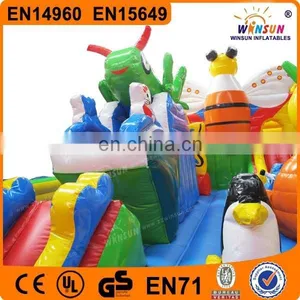 Outdoor Interesting Kids Inflatable Attractions Amusement Park Sale thumbnail-2