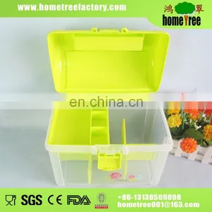 Tidy Convinient Quckily Plastic Multipurpose Storage Box With Dividers And Handle thumbnail-4