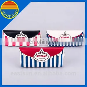 Cute Cartoon Print PU Pencil Bag Long Style Pen Bag thumbnail-1