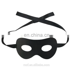 Masquerade Ball Sexy Women Faux Leather Eye Mask Wholesale Black Zorro Eye Mask for Party NCH-2477 thumbnail-3