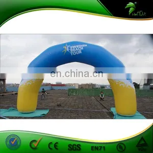 Sports Racing Inflatable Line Arch , With Logo Inflatable Star Line Arch For Sale thumbnail-1