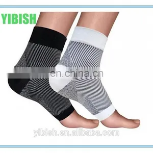 Plantar Fasciitis Foot Compression Sleeves (Pair) - Lightweight Ankle Brace#YLW-03 thumbnail-2