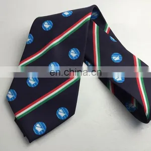Cheap Customized Printed Silk Logo Ties thumbnail-1