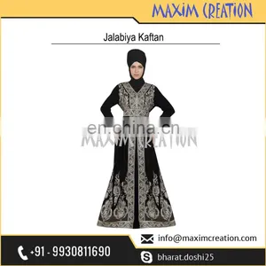 Oriental Robe Dress For Arabian Women's With Unique Embroidery Design 6364 thumbnail-1