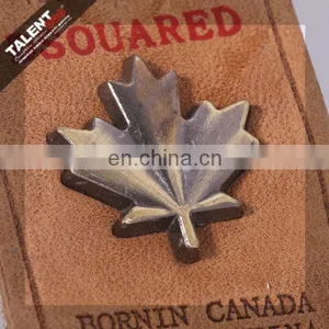 Custom Metal Logo New Denim Leather Label Patch For Product thumbnail-2
