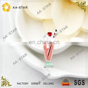 Sweet Ice-cream Design Custom Enamel Pin for Girls thumbnail-1