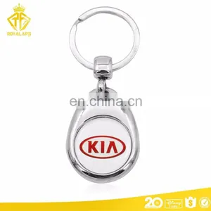 Factory Price Custom Trolly Coin Keychain With Soft Enamel Color thumbnail-4