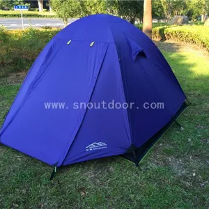 Waterproof 4 Person Double Skin Tent Outdoor For Families Festivals And Camping Trips thumbnail-1