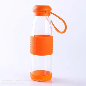 High Grade Borosilicate Glass Water Bottle With Tea Infuser thumbnail-2