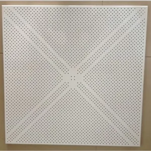 White Punched Aluminum Plate Entertainment Venue Original Ecological Wood Grain thumbnail-1