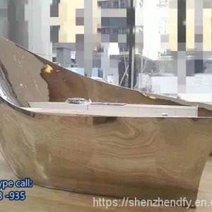 Stainless Steel Sculpture For Decoration Customize According To The Required Drawings For Decoration thumbnail-3