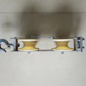 Stringing Double Roller Pulley; Double Roller Pulley; Cable Pulley thumbnail-5