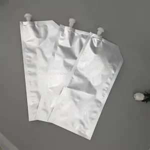 Ink Pigment Liquid Plastic Packaging Bag/pure Aluminum Stand Blank Suction Nozzle Bag thumbnail-5