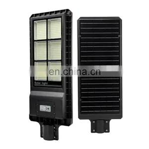 Solar Lamp All-in-one High Lumen 60 100 150 200 Watts Ip66 Alunimun Solar Led Street Light thumbnail-1