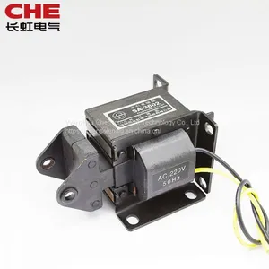 SA-3602 4.0kgf 39.2N 20mm Push Pull Type Tractive Solenoid Electromagnet for Vending Machine thumbnail-1