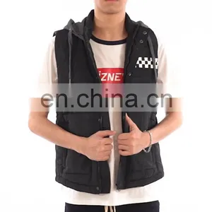 DiZNEW Bulk Wholesales Mens Outdoor Puff Velvet Waistcoat Nylon Vest thumbnail-1