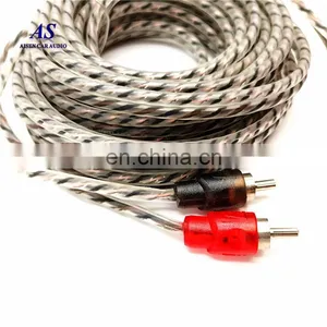 OFC RCA Cables Car Audio Rca Cables Length 17ft 4 Channel thumbnail-7