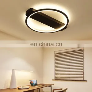 Modern Simple Circle Led Ceiling Light for Bedroom Light thumbnail-3