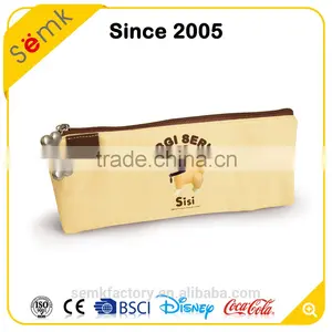 Hot Sale Polyester Magnetic Animal Printing Cotton Pencil Case for Girl thumbnail-1