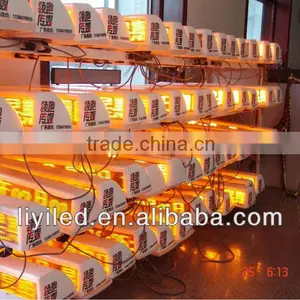 Double Sides Outdoor Programmable Advertising Scrolling Taxi Roof Led Taxi Bus Open Sign thumbnail-1