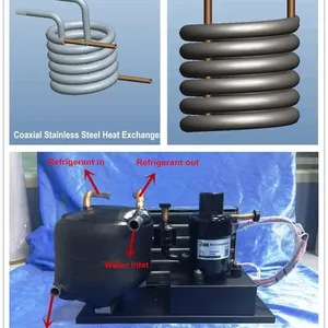 24V R134A Small Cooling Chiller DC Refrigeration Unit for Medical-Aesthetic Cooling thumbnail-2