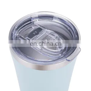 Double Combination 16 oz BPA Free Office Vacuum Tumbler Coffee Mug With Custom Logo and Color thumbnail-3
