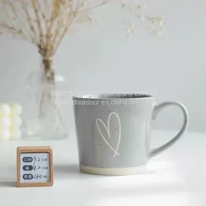 The Ins Nordic Contracted Ceramic Muc Cup Coffee Cup Couples Cup Office Home Men and Women Drinking Cup Teacup thumbnail-1
