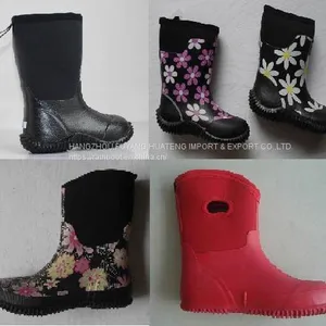 New Fashion Camo Neoprene Rubber Rain Boot, Neoprene Rubber Boot, Hi-Q Neoprene Boot, China Boots thumbnail-5